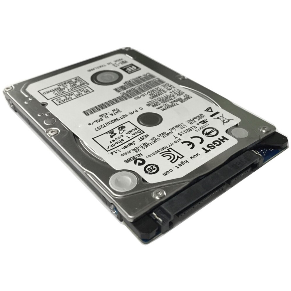 HGST Travelstar 2.5-Inch 500GB 7200RPM SATA III 32MB Cache SATA 6Gbps Internal Bare or OEM Drives (HTS725050B7E630)