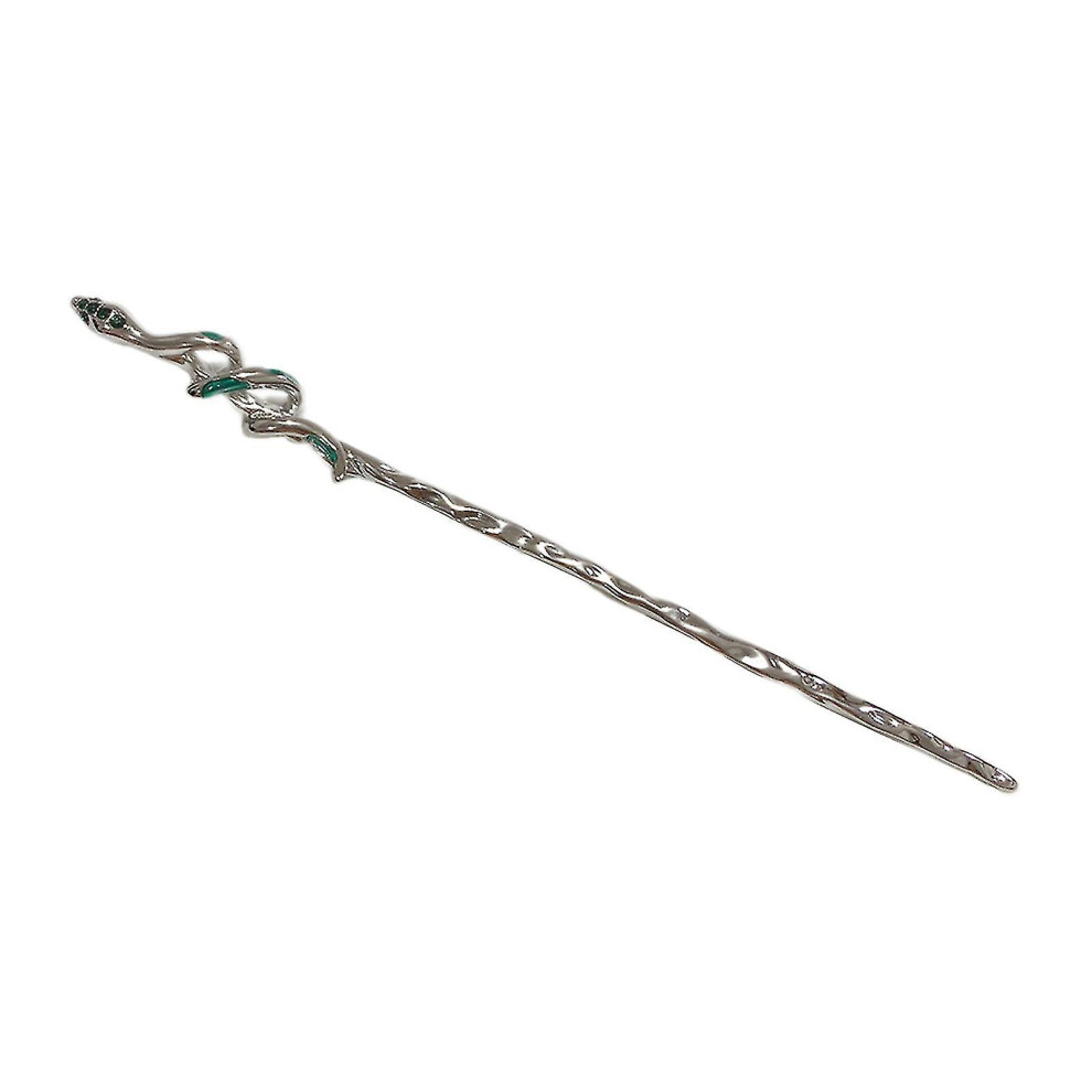 Fashion Chinese Snake Shape Hairpins Delicate Hair Stick For Long Thick Hair-image