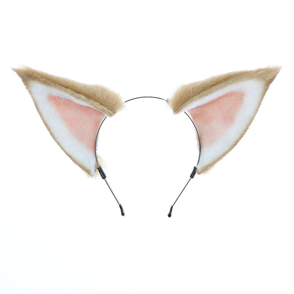 Bandeau D'oreilles Shiba Inu En Peluche Cosplay Props Cadeau Pour Les Amis FéMinins-image