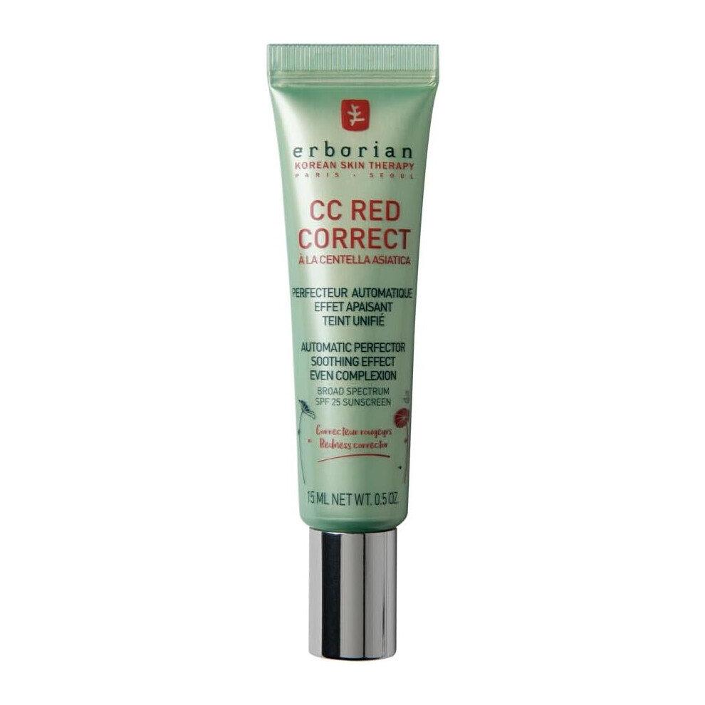Erborian Store Red Cc Correct With Centella Asiatica - Imperfection-Covering Complexion Perfector And Corrector