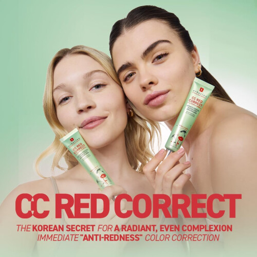 CC Red Correct with Centella Asiatica - Imperfection-Covering Complexion Perfector and Corrector 1