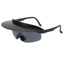 (color 1) Cycling Glasses Men And Women Fashion Hat Sunglasses Personalized Brim Sunglasses