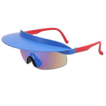 (color 5) Cycling Glasses Men And Women Fashion Hat Sunglasses Personalized Brim Sunglasses