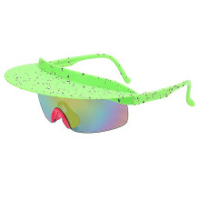(color 6) Cycling Glasses Men And Women Fashion Hat Sunglasses Personalized Brim Sunglasses