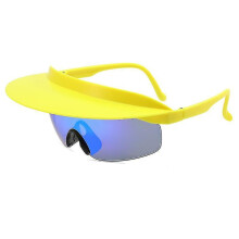 (color 9) Cycling Glasses Men And Women Fashion Hat Sunglasses Personalized Brim Sunglasses