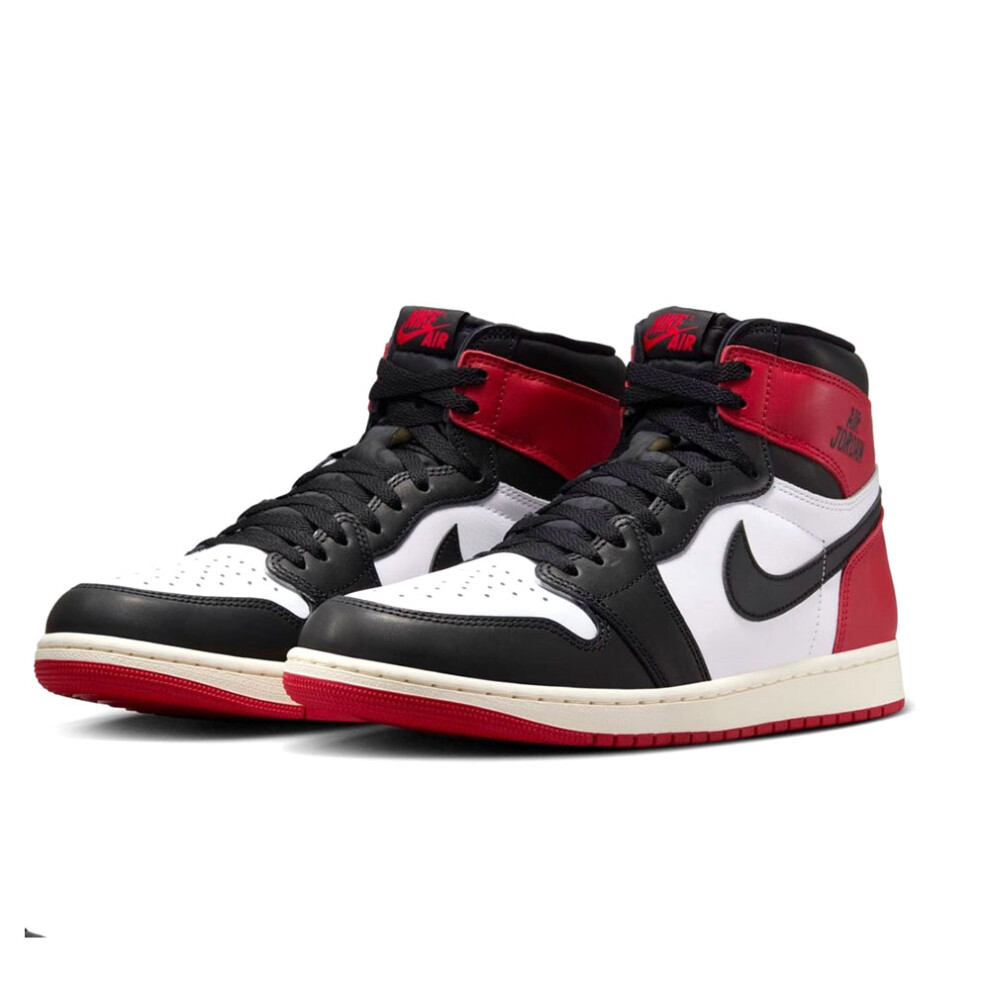 (UK7/EUR41/26CM ) Nike Air Jordan 1 Retro High OG 'Black Toe Reimagined' Men's Shoes