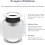 Levoit LEVOIT Air Purifier Replacement Filter 3-in-1 HEPA, High-Efficiency Activated Carbon, Core Mini-RF White 3