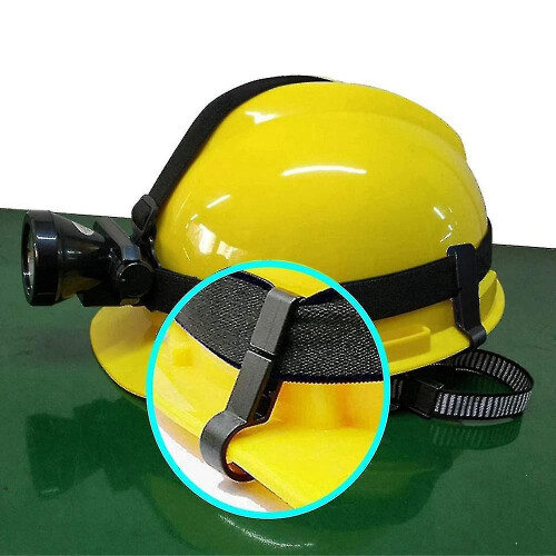 Helmet Clips for Head Light Lamp Hard Hat Light Clips,hardhat Accessory,easily Mount Hook for Helme 2