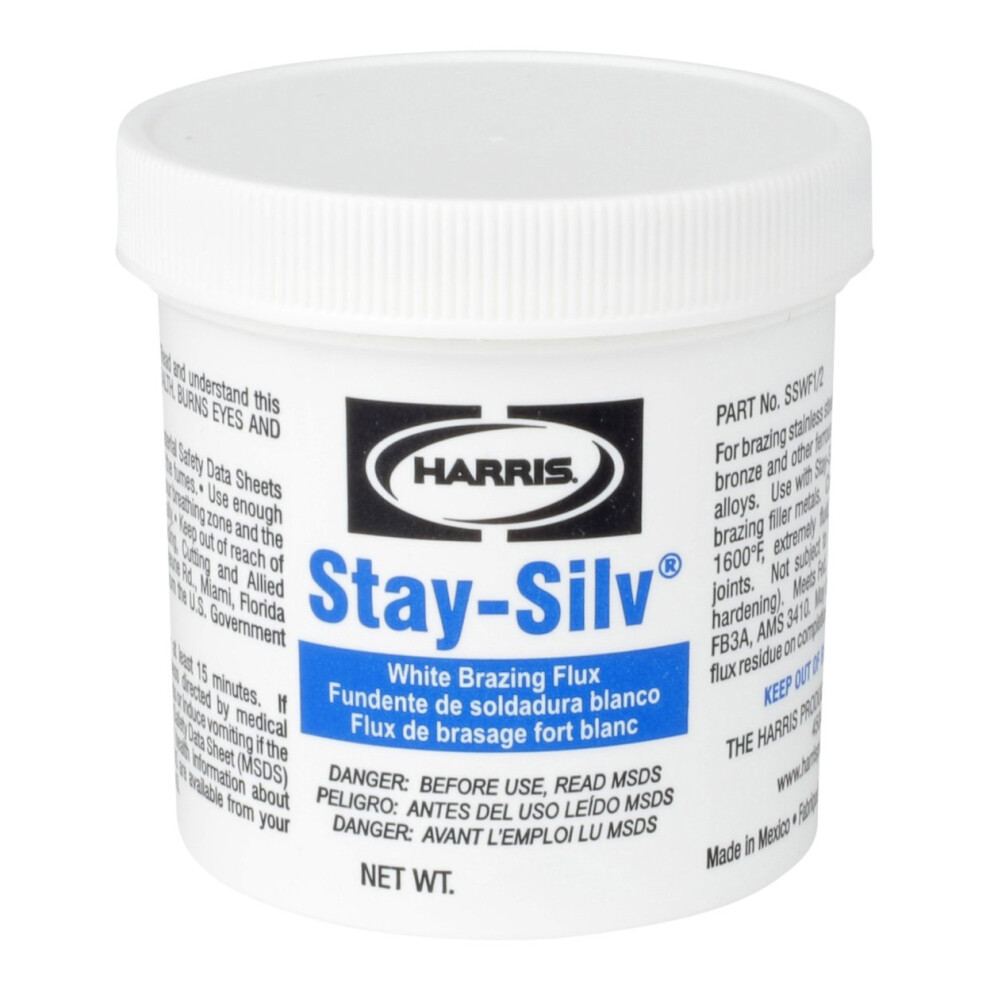 J W Harris Co, Inc SSWF7 Harris Stay Silv Brazing Flux 6.5oz