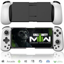Mobile Game Controller for iPhone/iPad/Android/Samsung/Tablet/PC/Switch/PS3/PS4, Wireless Gamepad Joystick with Turbo/6-axis Gyro/Vibration