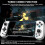 Mobile Game Controller for iPhone/iPad/Android/Samsung/Tablet/PC/Switch/PS3/PS4, Wireless Gamepad Joystick with Turbo/6-axis Gyro/Vibration 5