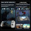 Mobile Game Controller for iPhone/iPad/Android/Samsung/Tablet/PC/Switch/PS3/PS4, Wireless Gamepad Joystick with Turbo/6-axis Gyro/Vibration 6