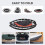 (40 Inch U Handle) Mini Fitness Trampoline Exercise Foldable U Handle 8