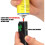 (Black White) 2 Pack Mini Torch Lighter Butane Refillable, Double Jet Flame Classic Pocket Lighter With Visible Window 5