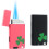 (Black Powder) 2 Pack Mini Torch Lighter Butane Refillable, Double Jet Flame Classic Pocket Lighter With Visible Window 1