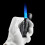 (Gray) Butane Torch Lighter With Punch Windproof Double Jet Lighters (grey) 2