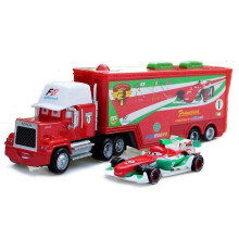 (F) Cars Chick Hicks Lightning McQueen Mack Hauler Truck & Car Toy Boys Birthday Gifts