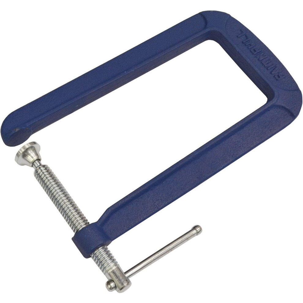 Faithfull Faig8dt-Tb 200Mm 8-Inch G-Clamp Deep Throat With 85Mm 3-Inch Cap, Multicolour 885334831885