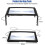 Rectangular Magnifier for Visually Impaired 3x Full Page Magnifier Magnifier with Hands-free Light 3