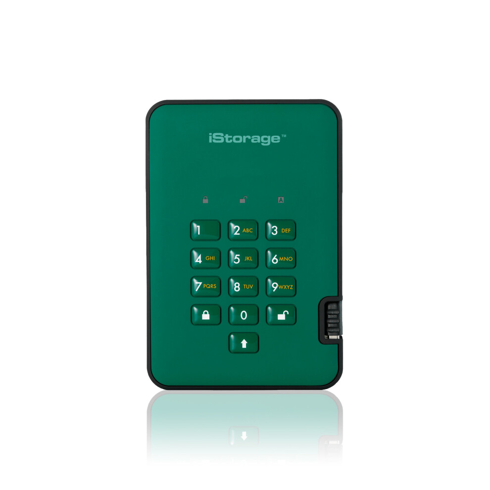 Istorage Green Diskashur2 256-Bit 5Tb - Size 5