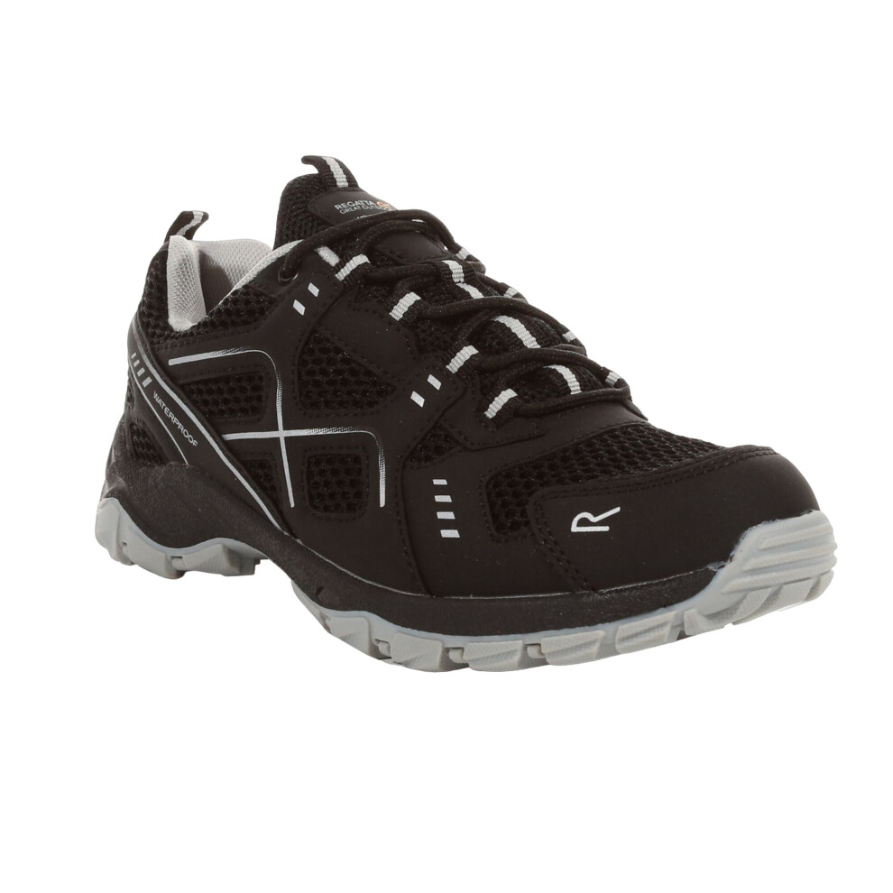 (3 UK, Black/Cyberspace) Regatta Womens/Ladies Vendeavour Walking Shoes