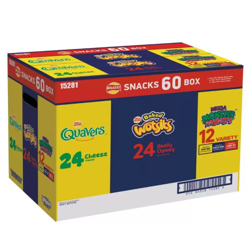 Walkers Walkers Snack Variety Box 60 Pack