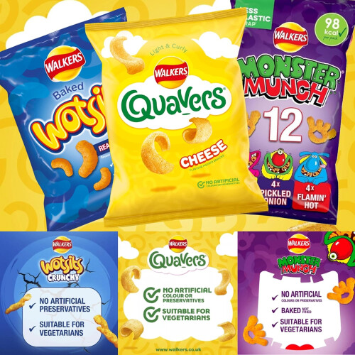 Walkers Walkers Snack Variety Box 60 Pack 2