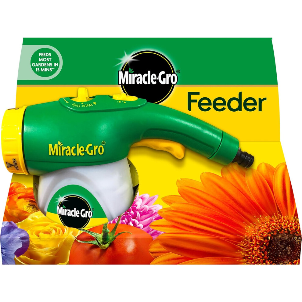 Miracle-Gro Feeder Unit, Connects Straight to a Garden Hose, use with Miracle-Gro All Purpose Soluble Plant Food