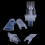 3pcs Universal Atomized Cup mouthpiece nose Pipe Nebulizer Replacement Kits 2