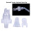 3pcs Universal Atomized Cup mouthpiece nose Pipe Nebulizer Replacement Kits 4