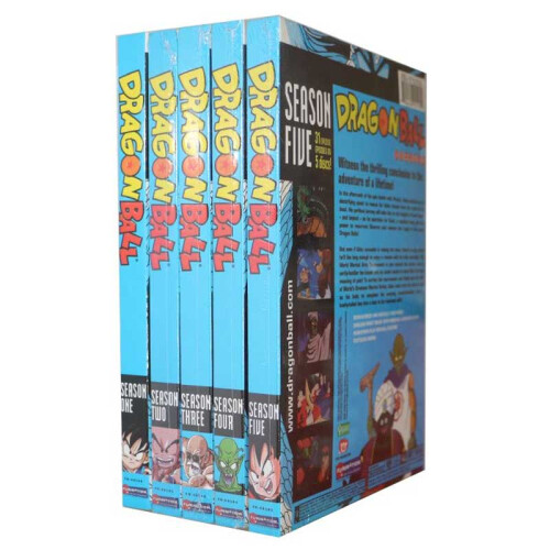 Dragon Ball Seizoen 1-5 25 DVD's 153 afleveringen 1