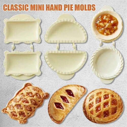 Mini Hand Pie Molds Fall Pie Mould Dough Presser Pocket Pie Mold Kitchen Tools 2