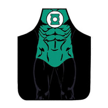 (Green Lantern) Adults Mens Womens Novelty Cooking Chef Apron Party Dinner BBQ Kitchen Bib Dresses