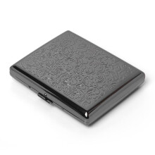 Cigarette Case For Women And Men - Lightweight And Portable Cigarette Box And Holds 12 100mm Cigarettes/bank Cards - Stylish Design