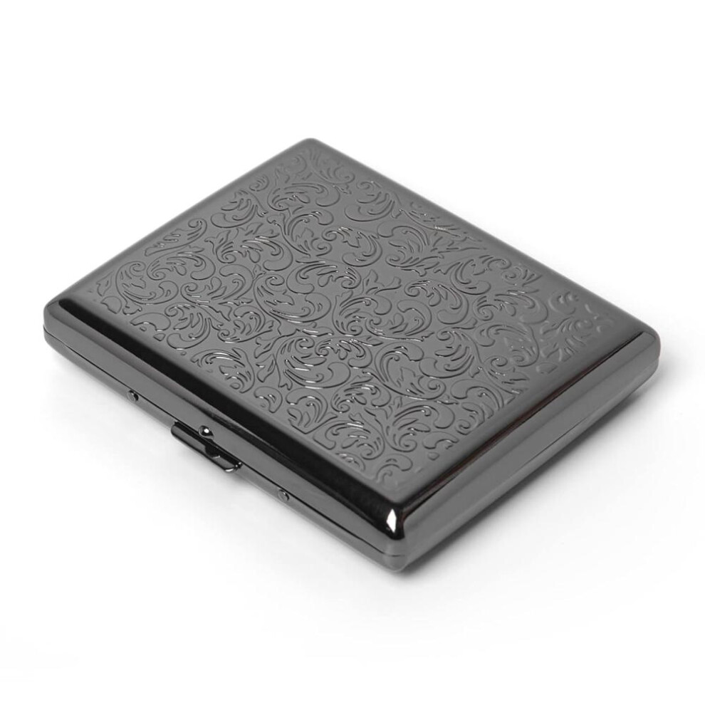 Yeuligo Cigarette Case For Women And Men - Lightweight And Portable Cigarette Box And Holds 12 100Mm Cigarettes/Bank Cards - Stylish Design