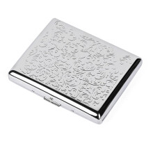 Cigarette Case For Women And Men - Lightweight And Portable Cigarette Box And Holds 12 100mm Cigarettes/bank Cards - Stylish Design