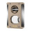 Cigar Cutter Multi-function Portable V Scissors Tapper Straight Snips Cigarette Holder Design With Leather Case 1