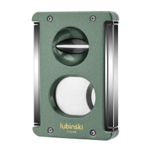 Cigar Cutter Multi-function Portable V Scissors Tapper Straight Snips Cigarette Holder Design With Leather Case