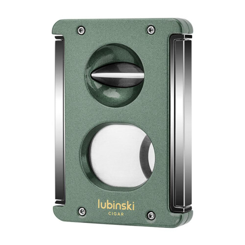 Cigar Cutter Multi-function Portable V Scissors Tapper Straight Snips Cigarette Holder Design With Leather Case