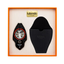Cigar Scissors Large Caliber Semi-automatic Opening And Closing Stainless Steel Double-edged Flying Knife Cigar Scissors