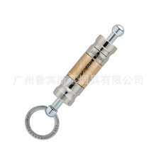 Cigar Tapper Portable Cigar Cutter Double-sided Stainless Steel Blade Cigar Drill