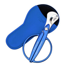 Cigar Cutter Zinc Alloy Stainless Steel Blade With Leather Case Cigar Cutter Gift Box