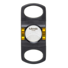 Cigar Cutter Stainless Steel Large-diameter Double-blade Portable Cigar Knife With Smoke Trough