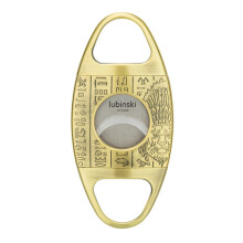 Cigar Cutter Egyptian Carved Stainless Steel Double-edged Scissors Gift Box Cigar Cutter