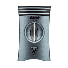 Cigar Cutter Zinc Alloy Multi-functional V-shaped Scissors Tapper Cigar Support Cigar Cutter