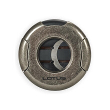 Cigar Cutter Meteor Double Blade Semi-automatic Opening And Closing Round Cigar Cutter