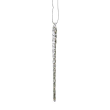 Kurt Adler Glass Icicle Christmas Ornaments 12 Piece