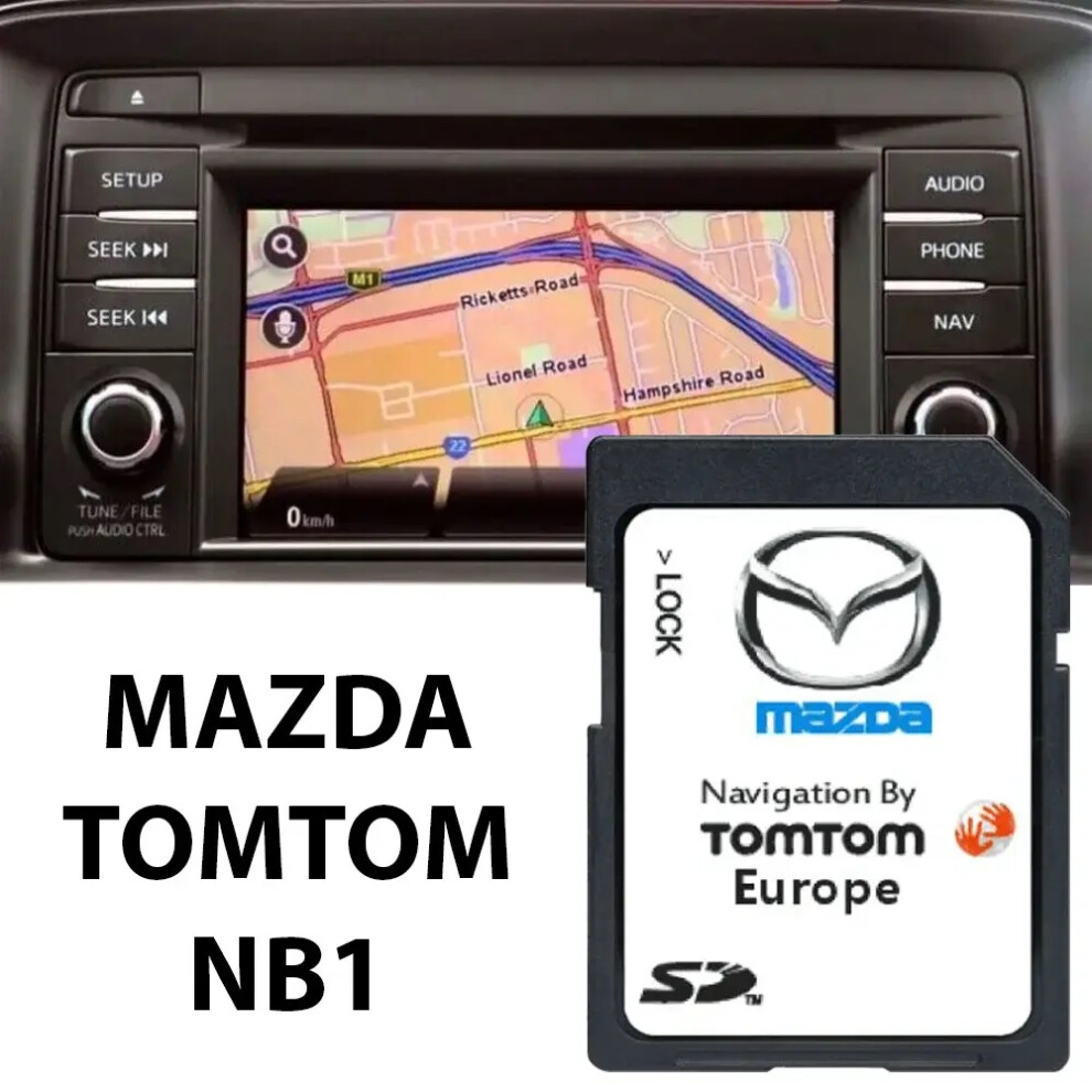 Lkg (Models 2012-2015 - Only With This Type Of Screen) Latest Maps For Mazda 2,3,6,Mx5, Cx3,Cx5,Cx9,Cx80