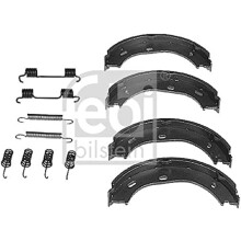 febi bilstein 08324 Brake Shoe Set for parking brake, with additional parts, pack of two