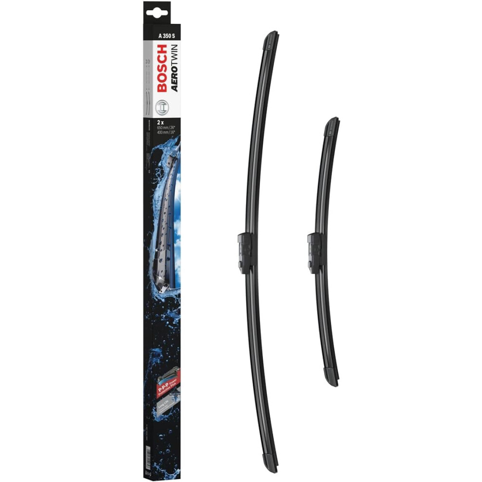 Bosch Wiper Blade Aerotwin A350s, Length: 650Mm/400Mm Set Of Front Wiper Blades